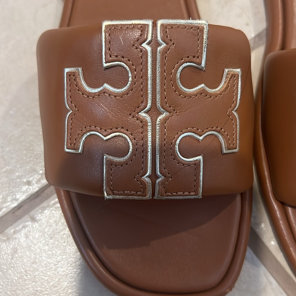 Tory Burch Slides-hardly worn. Dust bag included. - Picture 2 of 5
